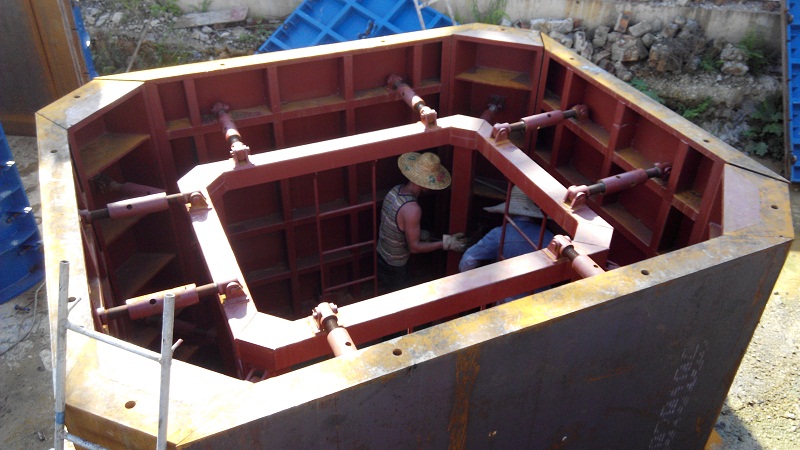 Reinforced Concrete Box Culvert Making Machine