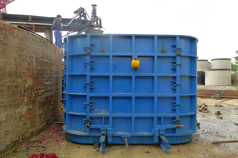 Reinforced Concrete Box Culverts Making Machine